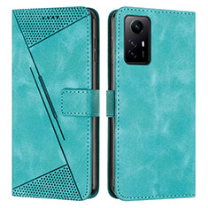 Coque Portefeuille Livre Cuir Etui Clapet Y07X pour Xiaomi Redmi Note 12S Vert