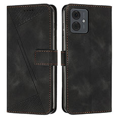 Coque Portefeuille Livre Cuir Etui Clapet Y08X pour Motorola Moto G14 Noir