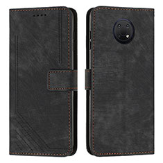 Coque Portefeuille Livre Cuir Etui Clapet Y08X pour Nokia G10 Noir