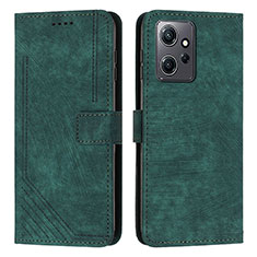 Coque Portefeuille Livre Cuir Etui Clapet Y08X pour Xiaomi Redmi Note 12 4G Vert