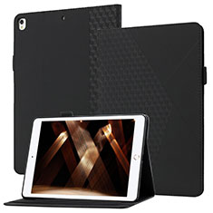 Coque Portefeuille Livre Cuir Etui Clapet YX1 pour Apple iPad 10.2 (2019) Noir