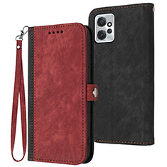 Coque Portefeuille Livre Cuir Etui Clapet YX1 pour Motorola Moto G Power 5G (2023) Rouge