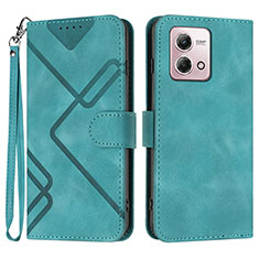 Coque Portefeuille Livre Cuir Etui Clapet YX2 pour Motorola Moto G Stylus (2023) 4G Vert