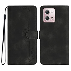 Coque Portefeuille Livre Cuir Etui Clapet YX3 pour Motorola Moto G Stylus (2023) 4G Noir