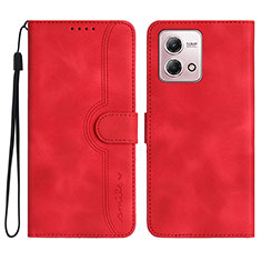 Coque Portefeuille Livre Cuir Etui Clapet YX3 pour Motorola Moto G Stylus (2023) 4G Rouge