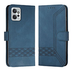 Coque Portefeuille Livre Cuir Etui Clapet YX4 pour Motorola Moto G Power 5G (2023) Bleu