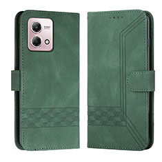 Coque Portefeuille Livre Cuir Etui Clapet YX4 pour Motorola Moto G Stylus (2023) 4G Vert