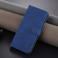 Coque Portefeuille Livre Cuir Etui Clapet YZ1 pour Huawei Honor 80 5G Bleu