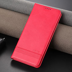 Coque Portefeuille Livre Cuir Etui Clapet YZ2 pour Huawei Nova 11 Ultra Rose Rouge