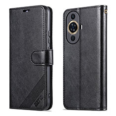 Coque Portefeuille Livre Cuir Etui Clapet YZ3 pour Huawei Nova 11 Ultra Noir