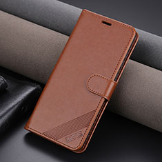 Coque Portefeuille Livre Cuir Etui Clapet YZ3 pour Oppo Find X6 Pro 5G Marron