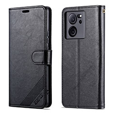 Coque Portefeuille Livre Cuir Etui Clapet YZ3 pour Xiaomi Mi 13T 5G Noir