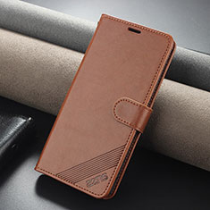 Coque Portefeuille Livre Cuir Etui Clapet YZ4 pour Xiaomi Redmi K60 Ultra 5G Marron