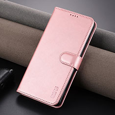 Coque Portefeuille Livre Cuir Etui Clapet YZ6 pour OnePlus Nord CE 3 5G Or Rose