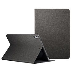 Coque Portefeuille Livre Cuir L06 pour Apple iPad Pro 10.5 Noir