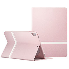 Coque Portefeuille Livre Cuir L06 pour Apple iPad Pro 10.5 Rose