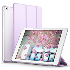 Coque Portefeuille Livre Cuir L07 pour Apple iPad Mini Violet