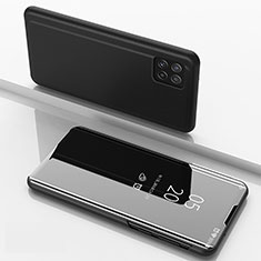 Coque Portefeuille Livre Cuir Miroir Housse Etui Clapet L05 pour Samsung Galaxy A22s 5G Noir
