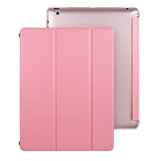 Coque Portefeuille Livre Cuir pour Apple iPad 3 Rose