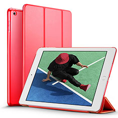 Coque Portefeuille Livre Cuir pour Apple New iPad Pro 9.7 (2017) Rouge