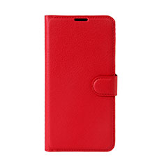 Coque Portefeuille Livre Cuir pour Wiko Wim Lite 4G Rouge