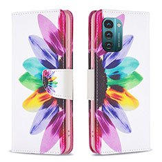 Coque Portefeuille Motif Fantaisie Livre Cuir Etui Clapet B01F pour Nokia G21 Mixte