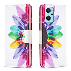 Coque Portefeuille Motif Fantaisie Livre Cuir Etui Clapet B01F pour Oppo K10 4G Mixte