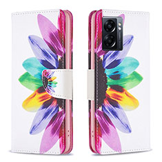 Coque Portefeuille Motif Fantaisie Livre Cuir Etui Clapet B01F pour Oppo K10 5G India Mixte