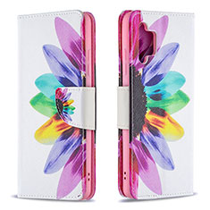 Coque Portefeuille Motif Fantaisie Livre Cuir Etui Clapet B01F pour Samsung Galaxy A32 4G Mixte