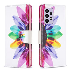 Coque Portefeuille Motif Fantaisie Livre Cuir Etui Clapet B01F pour Samsung Galaxy A33 5G Mixte