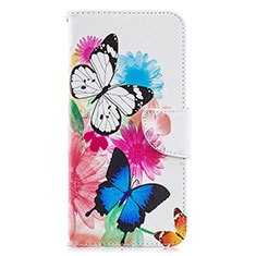 Coque Portefeuille Motif Fantaisie Livre Cuir Etui Clapet B01F pour Samsung Galaxy A70 Colorful