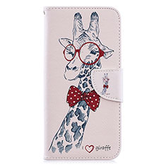 Coque Portefeuille Motif Fantaisie Livre Cuir Etui Clapet B01F pour Samsung Galaxy M10S Rose