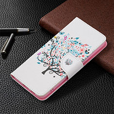 Coque Portefeuille Motif Fantaisie Livre Cuir Etui Clapet B01F pour Samsung Galaxy S21 5G Mixte