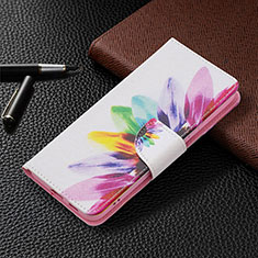 Coque Portefeuille Motif Fantaisie Livre Cuir Etui Clapet B01F pour Samsung Galaxy S22 5G Colorful