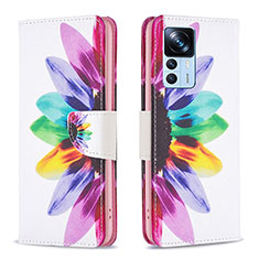 Coque Portefeuille Motif Fantaisie Livre Cuir Etui Clapet B01F pour Xiaomi Mi 12T 5G Mixte