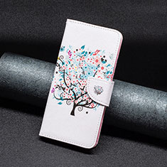 Coque Portefeuille Motif Fantaisie Livre Cuir Etui Clapet B01F pour Xiaomi Mi 13 5G Blanc