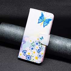 Coque Portefeuille Motif Fantaisie Livre Cuir Etui Clapet B01F pour Xiaomi Mi 13 Pro 5G Bleu