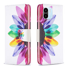 Coque Portefeuille Motif Fantaisie Livre Cuir Etui Clapet B01F pour Xiaomi Poco C51 Mixte