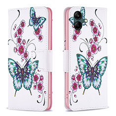 Coque Portefeuille Motif Fantaisie Livre Cuir Etui Clapet B03F pour Samsung Galaxy A04 4G Colorful