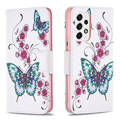 Coque Portefeuille Motif Fantaisie Livre Cuir Etui Clapet B03F pour Samsung Galaxy A53 5G Colorful