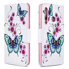 Coque Portefeuille Motif Fantaisie Livre Cuir Etui Clapet B03F pour Samsung Galaxy A70E Colorful