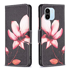 Coque Portefeuille Motif Fantaisie Livre Cuir Etui Clapet B03F pour Xiaomi Redmi A2 Rouge