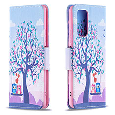 Coque Portefeuille Motif Fantaisie Livre Cuir Etui Clapet B03F pour Xiaomi Redmi Note 10 Pro Max Violet Clair