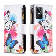 Coque Portefeuille Motif Fantaisie Livre Cuir Etui Clapet B04F pour Realme GT Neo3 5G Colorful