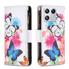 Coque Portefeuille Motif Fantaisie Livre Cuir Etui Clapet B04F pour Xiaomi Mi 13 Pro 5G Colorful