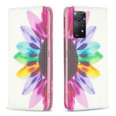 Coque Portefeuille Motif Fantaisie Livre Cuir Etui Clapet B05F pour Xiaomi Redmi Note 11 Pro 5G Mixte