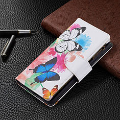 Coque Portefeuille Motif Fantaisie Livre Cuir Etui Clapet BF3 pour Xiaomi Redmi Note 10 Pro Max Colorful