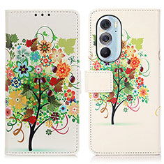 Coque Portefeuille Motif Fantaisie Livre Cuir Etui Clapet D02Y pour Motorola Moto Edge 30 Pro 5G Colorful