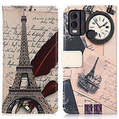 Coque Portefeuille Motif Fantaisie Livre Cuir Etui Clapet D02Y pour Nokia C22 Mixte