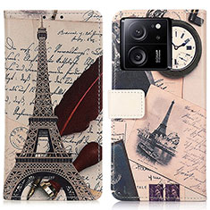 Coque Portefeuille Motif Fantaisie Livre Cuir Etui Clapet D02Y pour Xiaomi Mi 13T Pro 5G Mixte